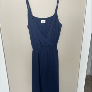 Blue jumpsuit from Aritzia